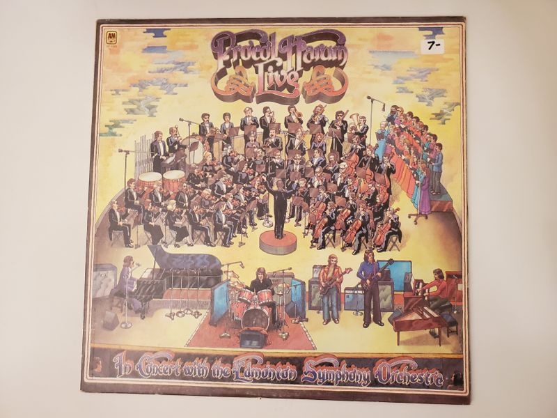 Procol Harum Procol Harum Live: In Concert with the Edmonton Symphony Orchestra vinyl record
